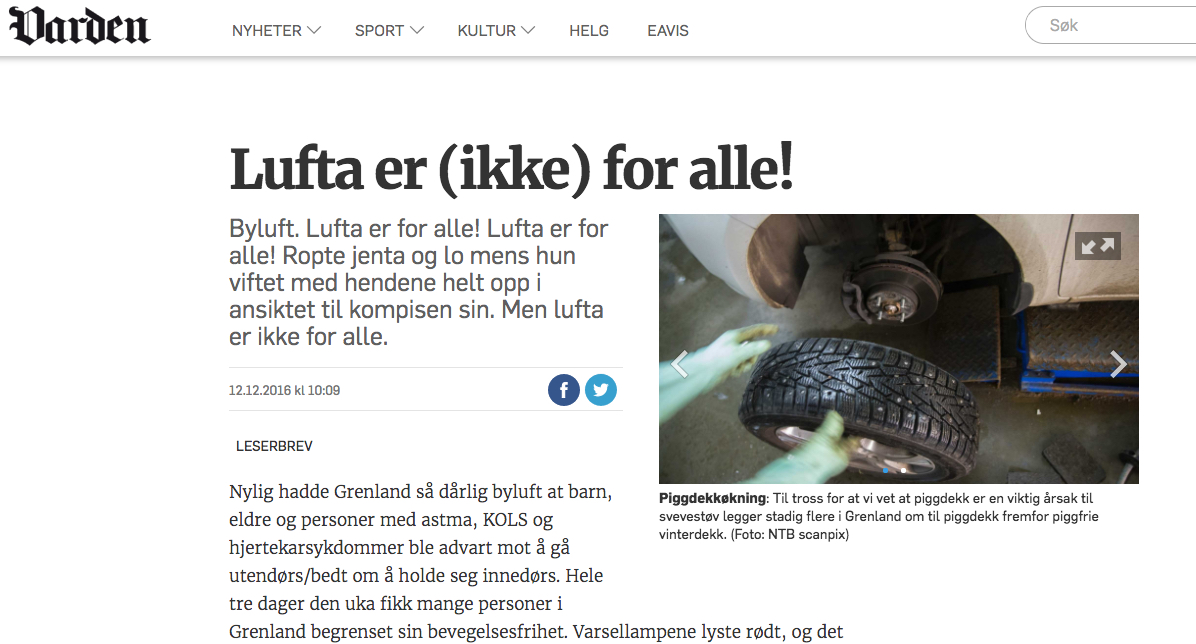 Lufta Er Ikke For Alle